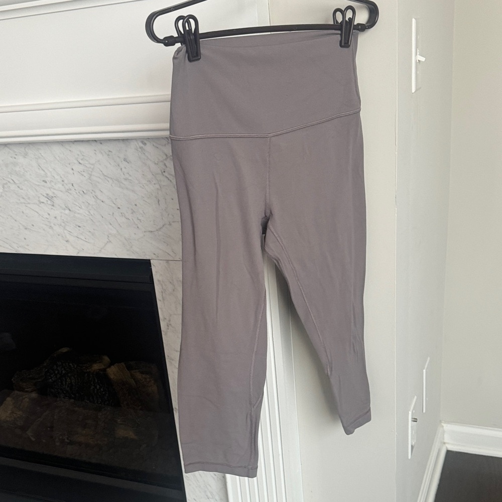 Lululemon Athletica Warm Ash Gray Align 25” Gray Leggings